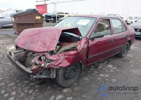 1998 Toyota Corolla Ce from USA, damaged, VIN 1NXBR12E9WZ138078